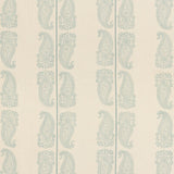 G P & J BAKER BP10796.1.0 CROMER PAISLEY AQUA Fabric - Eade's Wallpaper