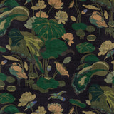 G P & J BAKER BP10814.1.0 NYMPHEUS VELVET INDIGO Fabric - Eade's Wallpaper