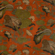 G P & J BAKER BP10814.4.0 NYMPHEUS VELVET SPICE Fabric - Eade's Wallpaper