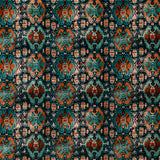 G P & J BAKER BP10816.1.0 PETROPOLIS TEAL Fabric - Eade's Wallpaper
