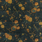 G P & J BAKER BP10818.2.0 ORIENTAL BIRD VELVET TEAL Fabric - Eade's Wallpaper