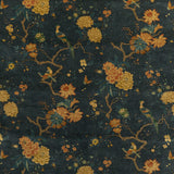 G P & J BAKER BP10818.2.0 ORIENTAL BIRD VELVET TEAL Fabric - Eade's Wallpaper