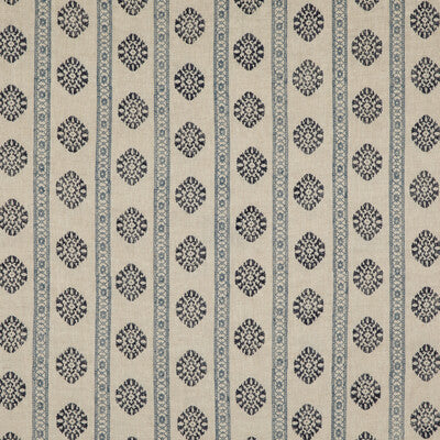 G P & J BAKER BP10821.2.0 ALMA INDIGO Fabric - Eade's Wallpaper