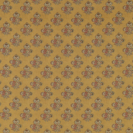 G P & J BAKER BP10823.3.0 POPPY PAISLEY OCHRE Fabric - Eade's Wallpaper