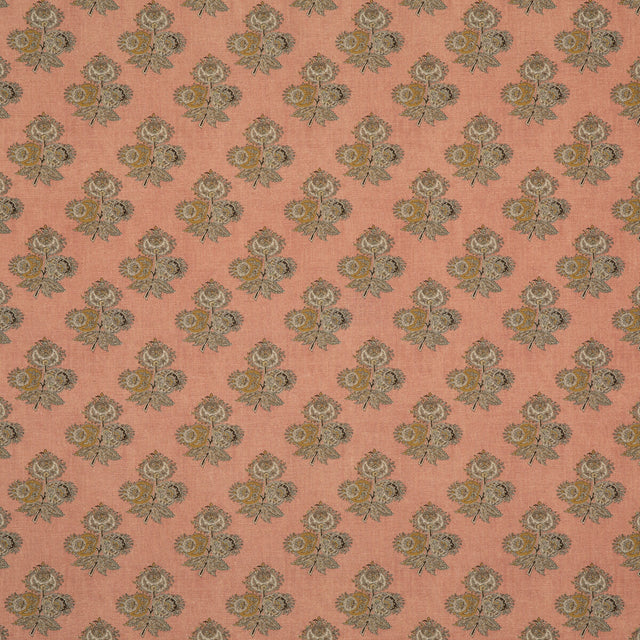 G P & J BAKER BP10823.4.0 POPPY PAISLEY BLUSH Fabric - Eade's Wallpaper