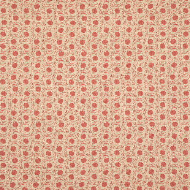 G P & J BAKER BP10824.1.0 SEED POD RED Fabric - Eade's Wallpaper