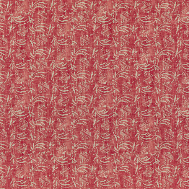 G P & J BAKER BP10825.1.0 POMEGRANATE RED Fabric - Eade's Wallpaper
