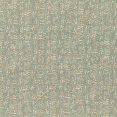 G P & J BAKER BP10825.4.0 POMEGRANATE AQUA Fabric - Eade's Wallpaper