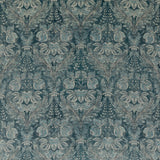 G P & J BAKER BP10829.1.0 LAPURA VELVET BLUE Fabric - Eade's Wallpaper