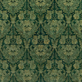 G P & J BAKER BP10829.3.0 LAPURA VELVET EMERALD Fabric - Eade's Wallpaper