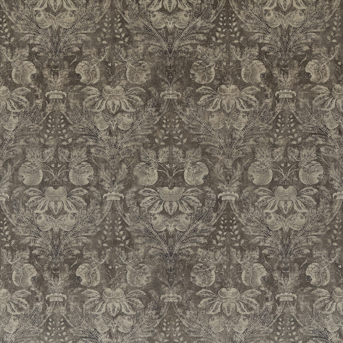 G P & J BAKER BP10829.4.0 LAPURA VELVET MOLE Fabric - Eade's Wallpaper