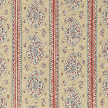 G P & J BAKER BP10831.1.0 COROMANDEL RED/BLUE Fabric - Eade's Wallpaper