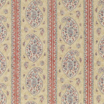 G P & J BAKER BP10831.1.0 COROMANDEL RED/BLUE Fabric - Eade's Wallpaper