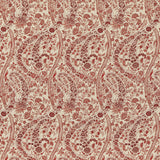 G P & J BAKER BP10835.2.0 BUKHARA PAISLEY RED Fabric - Eade's Wallpaper