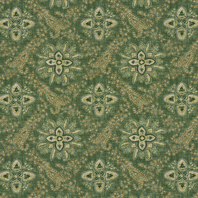 G P & J BAKER BP10836.3.0 CASHMIRA EMERALD Fabric - Eade's Wallpaper