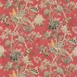 G P & J BAKER BP10851.4.0 HYDRANGEA BIRD (ARCHIVE) OLD ROSE Fabric - Eade's Wallpaper