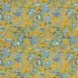 G P & J BAKER BP10852.2.0 CHIFU OCHRE/BLUE Fabric - Eade's Wallpaper