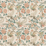 G P & J BAKER BP10852.3.0 CHIFU TEAL Fabric - Eade's Wallpaper