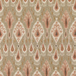 G P & J BAKER BP10853.5.0 IKAT BOKHARA NEUTRAL Fabric - Eade's Wallpaper