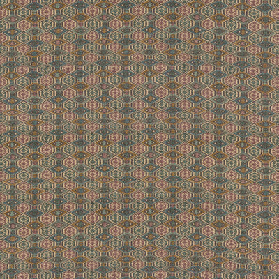 G P & J BAKER BP10855.3.0 BALFOUR TEAL Fabric - Eade's Wallpaper