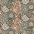 G P & J BAKER BP10856.3.0 IMARI TEAL Fabric - Eade's Wallpaper