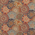 G P & J BAKER BP10856.4.0 IMARI RED/INDIGO Fabric - Eade's Wallpaper