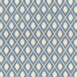 G P & J BAKER BP10908.1.0 BAGATELLE BLUE Fabric - Eade's Wallpaper