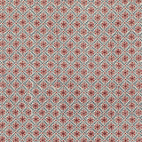 G P & J BAKER BP10909.2.0 CAMDEN TRELLIS RED/ BLUE Fabric - Eade's Wallpaper
