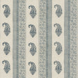 G P & J BAKER BP10915.1.0 PORTOBELLO BLUE Fabric - Eade's Wallpaper
