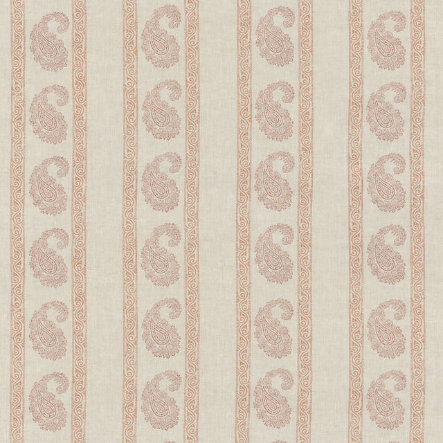 G P & J BAKER BP10919.2.0 VINTAGE PAISLEY RED Fabric - Eade's Wallpaper