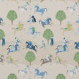 G P & J BAKER BP10925.2.0 CASPIAN TEAL Fabric - Eade's Wallpaper
