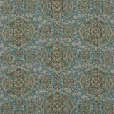 G P & J BAKER BP10928.2.0 KIANA TEAL Fabric - Eade's Wallpaper