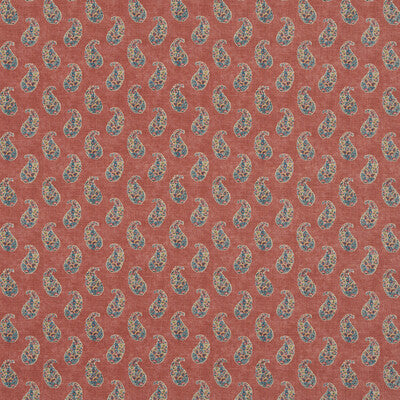 G P & J BAKER BP10930.1.0 PATOLA PAISLEY RED Fabric - Eade's Wallpaper