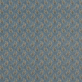 G P & J BAKER BP10930.3.0 PATOLA PAISLEY BLUE Fabric - Eade's Wallpaper