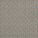 G P & J BAKER BP10930.4.0 PATOLA PAISLEY AQUA Fabric - Eade's Wallpaper
