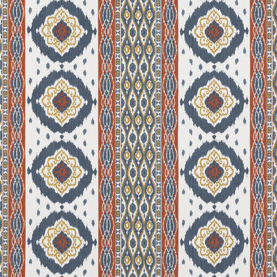 G P & J BAKER BP10936.1.0 CROSBY INDIGO Fabric - Eade's Wallpaper