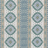 G P & J BAKER BP10936.4.0 CROSBY AQUA Fabric - Eade's Wallpaper