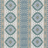 G P & J BAKER BP10936.4.0 CROSBY AQUA Fabric - Eade's Wallpaper