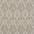 G P & J BAKER BP10939.3.0 IKAT BOKHARA LINEN PARCHMENT Fabric - Eade's Wallpaper