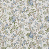 G P & J BAKER BP10948.1.0 ELTHAM BLUE Fabric - Eade's Wallpaper