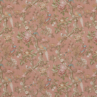 G P & J BAKER BP10948.2.0 ELTHAM RED Fabric - Eade's Wallpaper