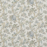 G P & J BAKER BP10948.4.0 ELTHAM AQUA Fabric - Eade's Wallpaper