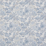 G P & J BAKER BP10950.1.0 SUMMER PEONY BLUE Fabric - Eade's Wallpaper