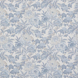 G P & J BAKER BP10950.1.0 SUMMER PEONY BLUE Fabric - Eade's Wallpaper