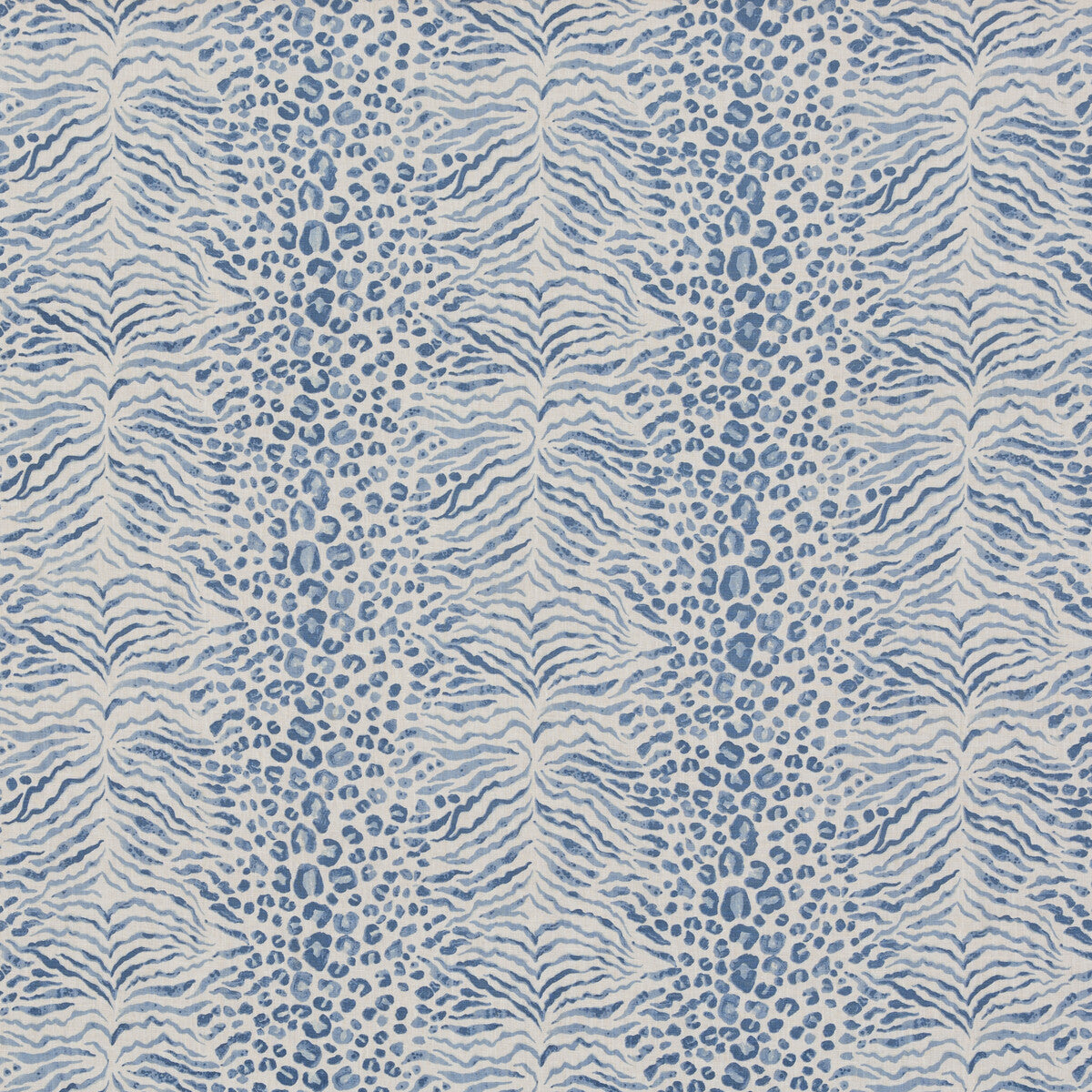 G P & J BAKER BP10952.660.0 CHATTO BLUE Fabric - Eade's Wallpaper