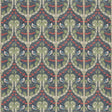 G P & J BAKER BP10967.2.0 BIRDS & CHERRIES COTTON INDIGO Fabric - Eade's Wallpaper