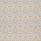 G P & J BAKER BP10967.4.0 BIRDS & CHERRIES COTTON SOFT BLUE Fabric - Eade's Wallpaper