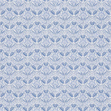 G P & J BAKER BP10968.2.0 IRIS MEADOW COTTON BLUE Fabric - Eade's Wallpaper