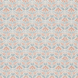 G P & J BAKER BP10968.3.0 IRIS MEADOW COTTON TEAL Fabric - Eade's Wallpaper