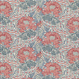 G P & J BAKER BP10969.2.0 BRANTWOOD COTTON TEAL Fabric - Eade's Wallpaper